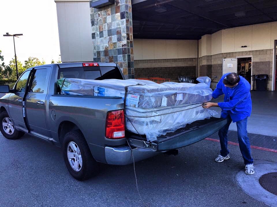 moving a king size mattress accross the country